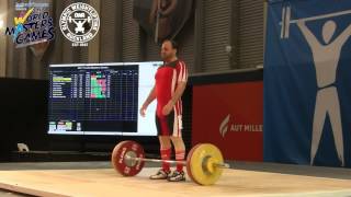 Khodor Alaywan World Masters Games 2017 Weightlifting Lebanon 108Kg