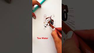 Disney Pixar Cars Lightning McQueen Tow Mater Sally Carrera Fillmore Doc Hudson Şimşek McQueen Paint