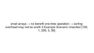 Why Sorted Arrays Are Faster Than Unsorted Arrays (Explained)