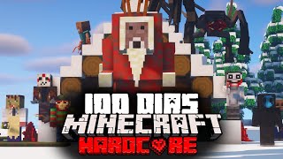 Sobreviví 100 días En Una Navidad Apocalíptica en Minecraft HARDCORE... Esto fue lo que pasó