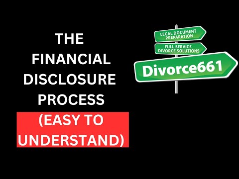 The California Divorce Financial Disclosure Process (Made Simple) Los Angeles Divorce #divorce661