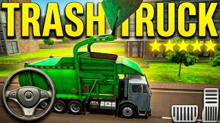 Trash Dump Truck Driver Game 🚛 City Cleaning 3D Android Gameplay screenshot 3