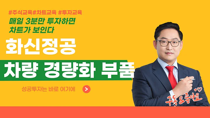 화신정공 126640 전기차 차량 경량화 부품 제조업체 [매일 3분만 투자하면 차트가 보인다]