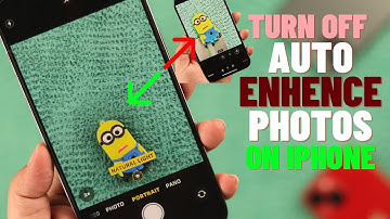 How to Turn OFF Auto Enhance on iPhone! [ON/OFF]