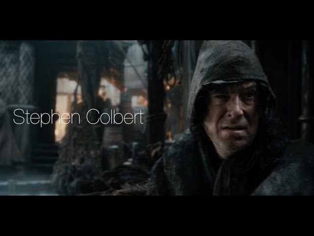 Stephen Colbert's cameo in The Hobbit [HD] - YouTube