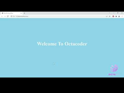 How to Create Text Blinking Effects | HTML and CSS | UI Design