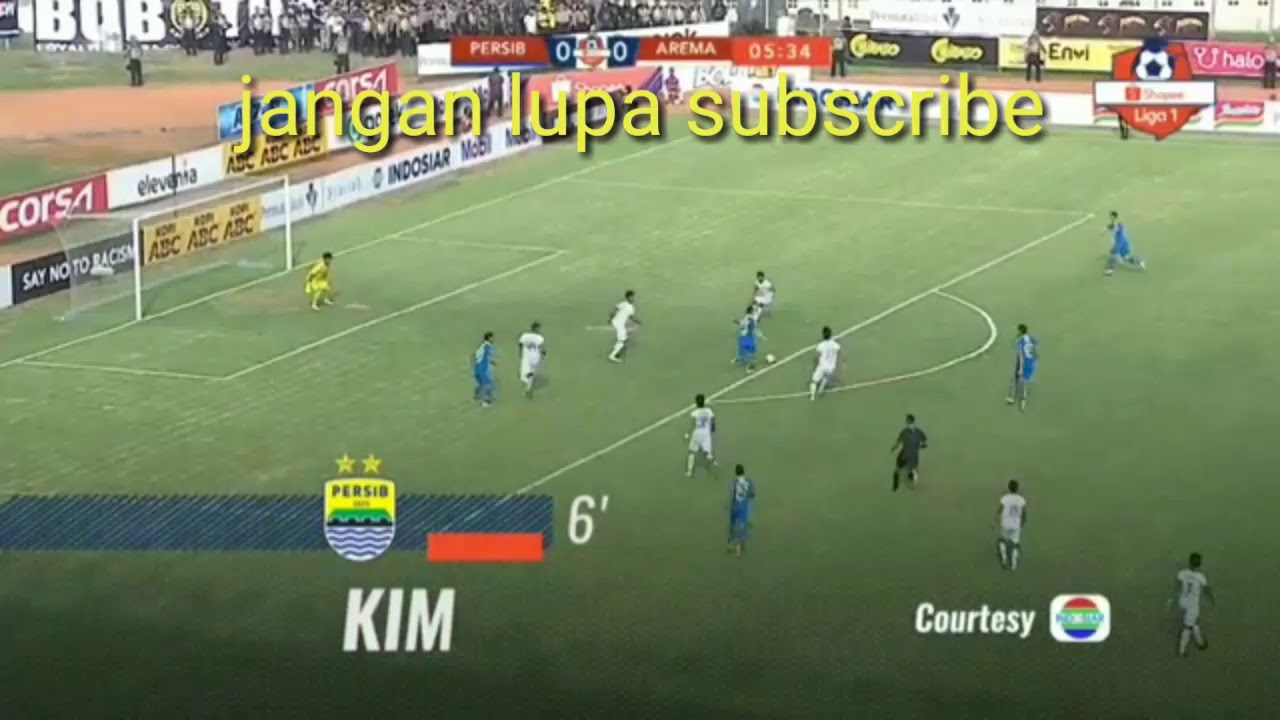 Persib vs arema - YouTube