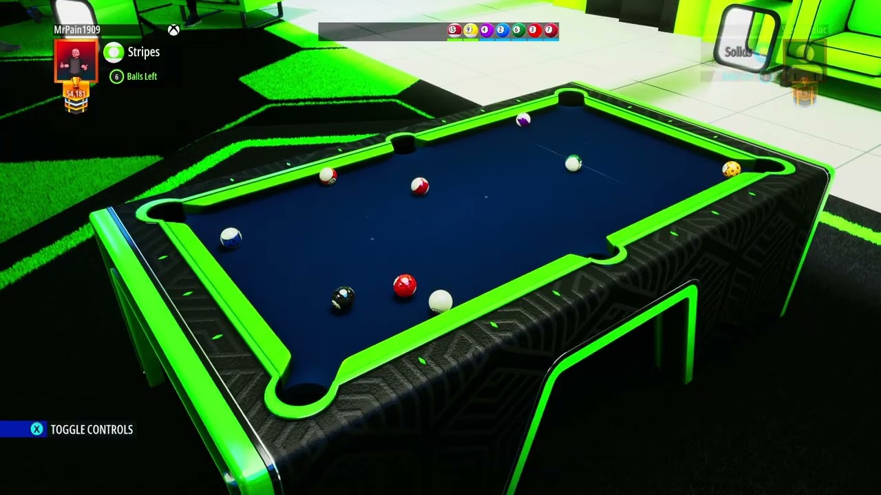Pool Blitz: good back and forth 8 ball