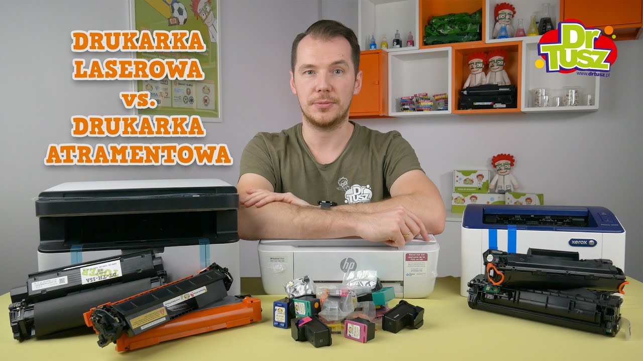 Drukarka laserowa czy atramentowa? Co wybrać? | DrTusz.pl