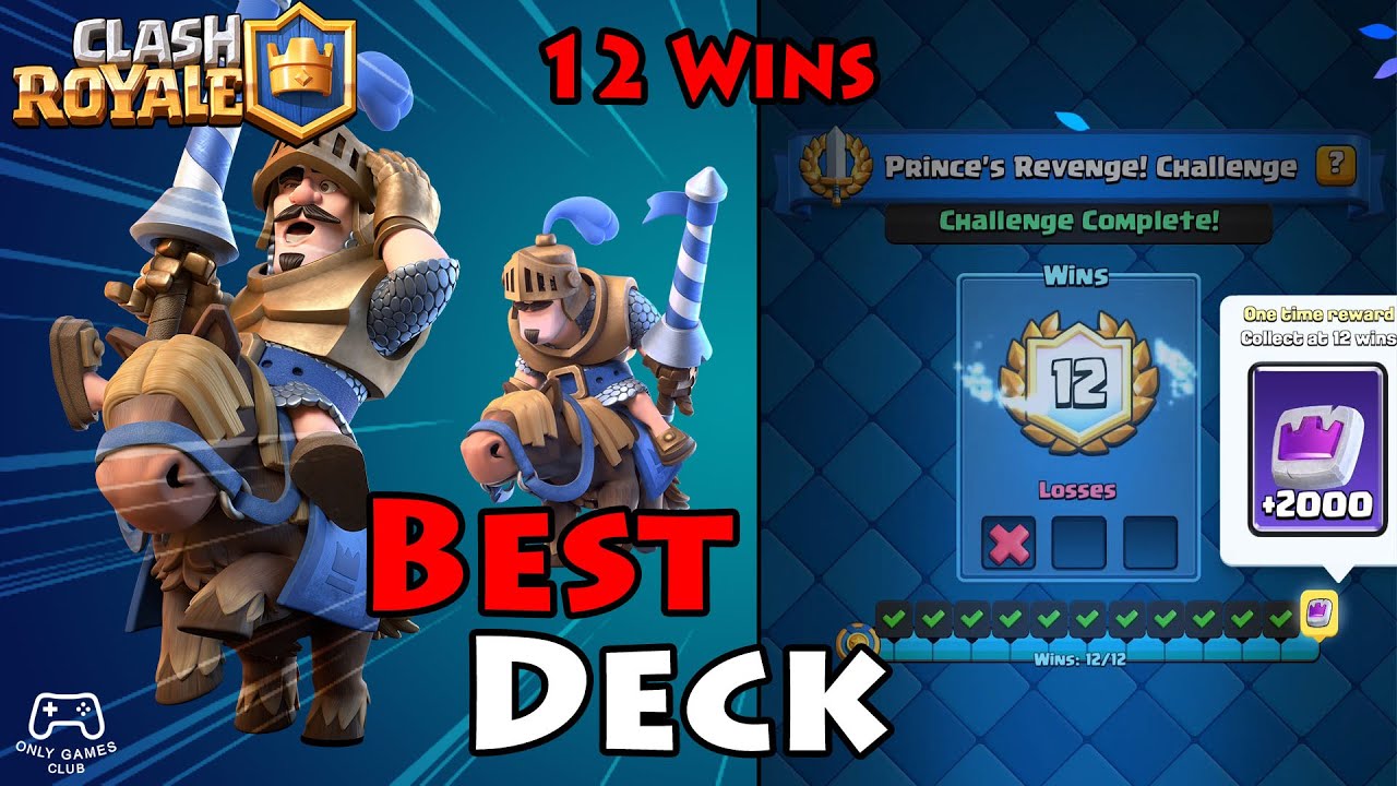 Effective Prince Revenge Challenge Deck with Tombstone for Clash Royale —  Eightify