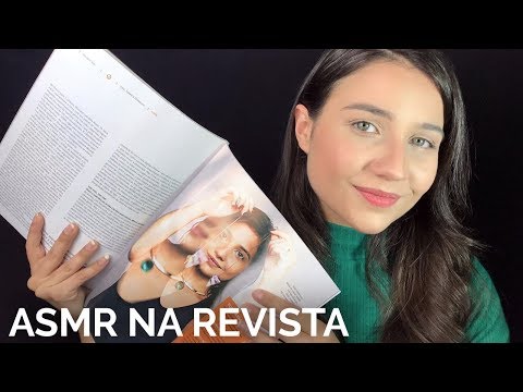 ASMR SAÍ NA REVISTA COM A SWEET CAROL E ADLIPE 😍 Vídeo para dormir e relaxar