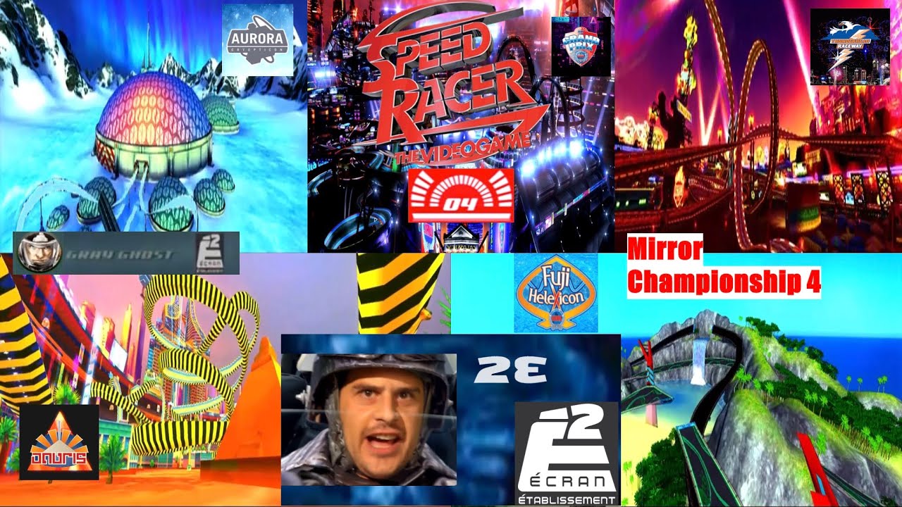 Speed Racer The Videogame (Wii) Mirror Championship 4 (Gray Ghost)