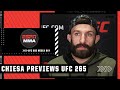 Michael Chiesa calls Vicente Luque the most dangerous he’s fought | #UFC265 Media Day