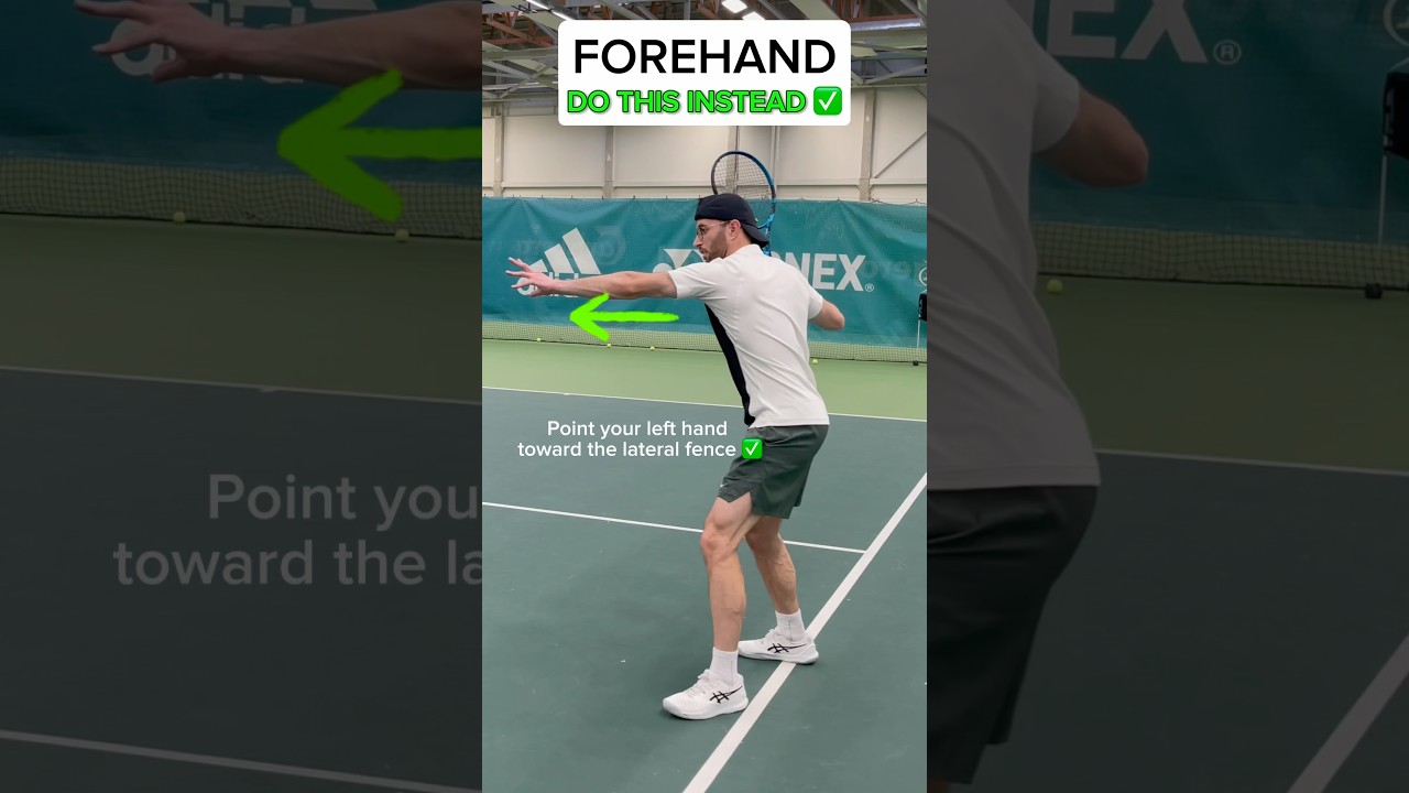 How to Fix Your Forehand Non Dominant Hand. 