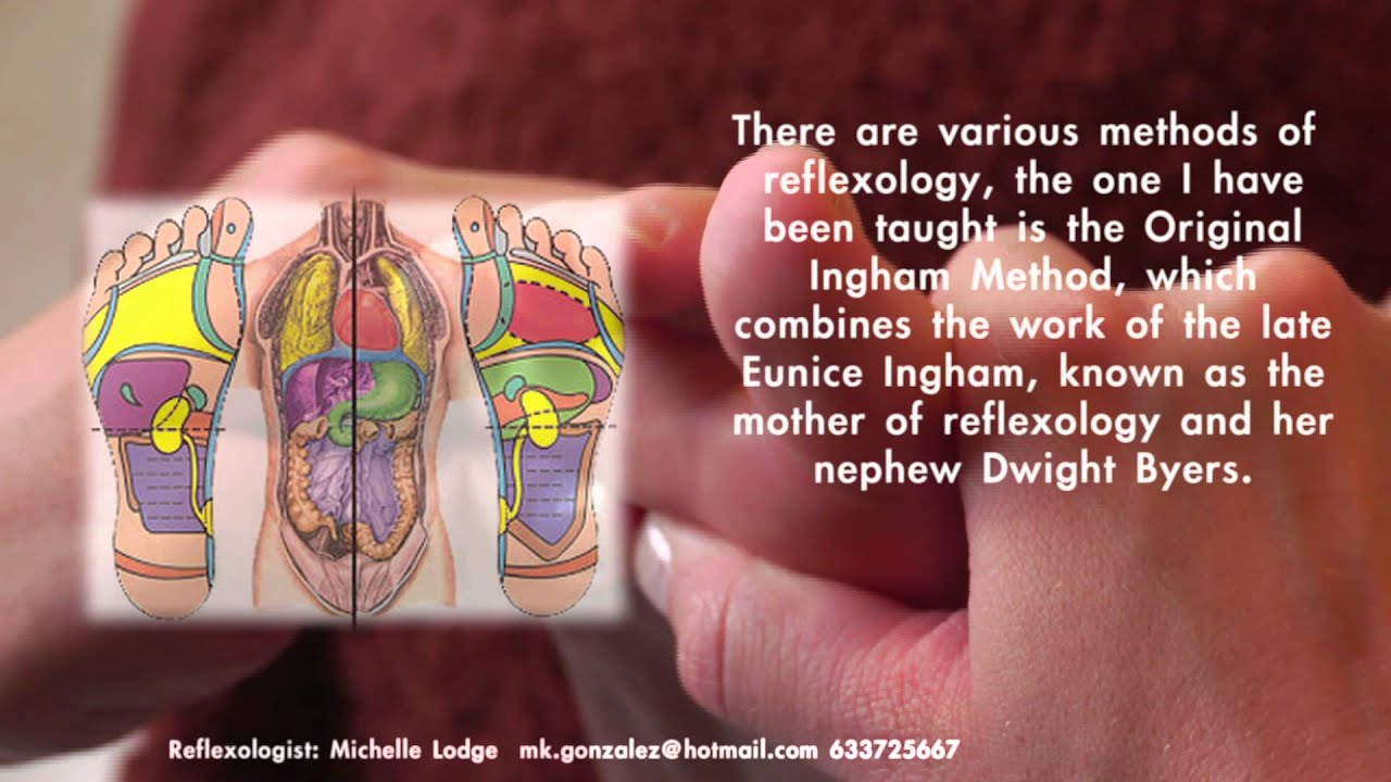 Ingham Method Reflexology Michelle Lodge Gonzalez Youtube