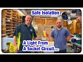 How to Wire a Light From a Socket Outlet & Safe Isolation of a Switched Fuse Connection Unit (Spur)