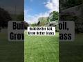 Build Better Soil, Grow Better Grass #LawnCare #OrganicLawnCare #SoilHealth #HealthyLawn #SoilFirst