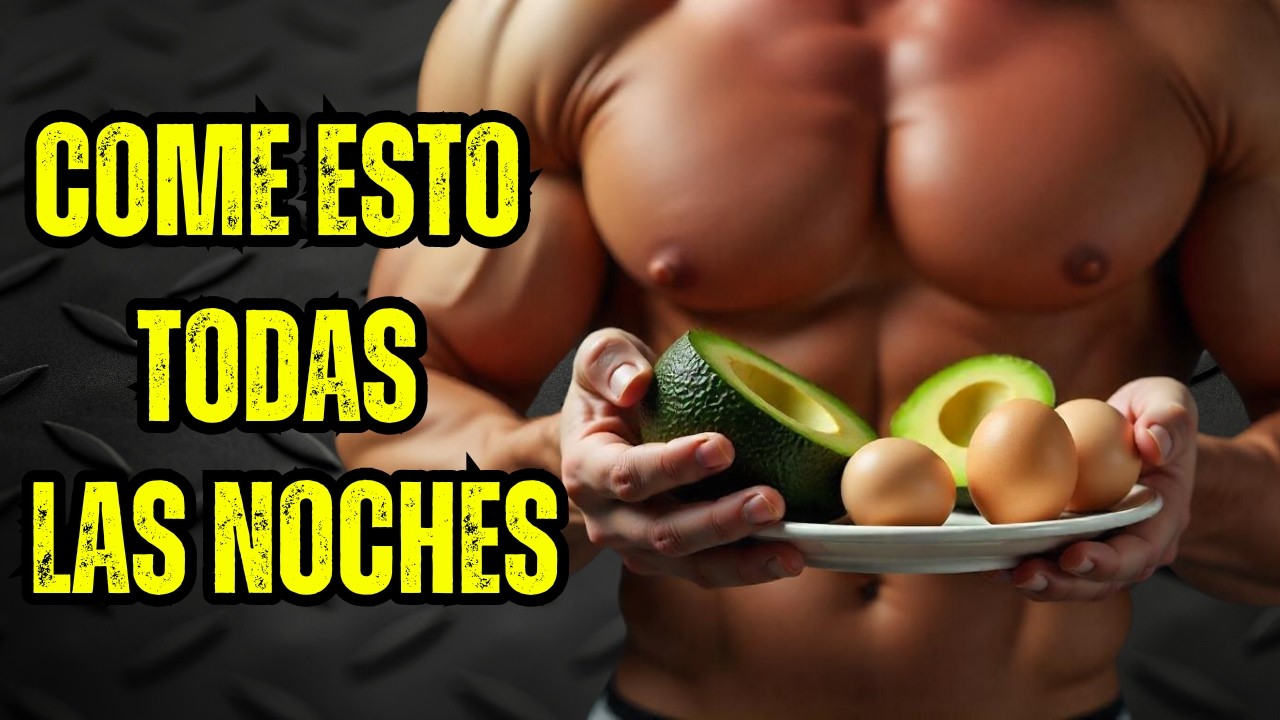 9 Alimentos Que GANAN MÚSCULO Mientras Duermes