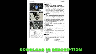 Kubota RTV-X1100C Workshop Manual PDF English – Complete Utility Vehicle Repair Guide