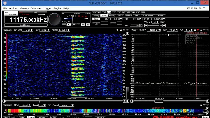 11175 KHZ EAM Emergency Action Message USAF Global HF