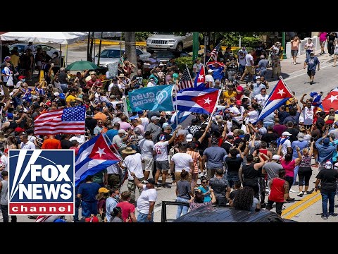 Young Americans call for action as protests continue in Cuba.