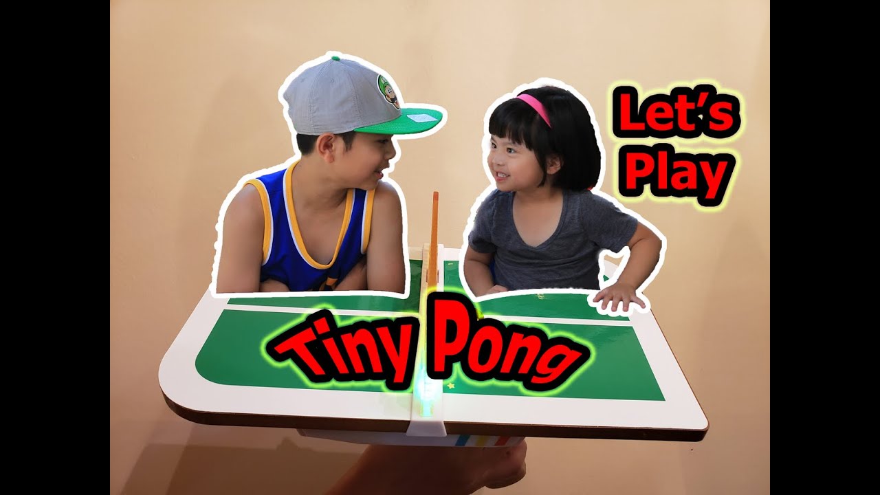 TINY PONG Solo Table Tennis Game Brings An Exciting Bouncing