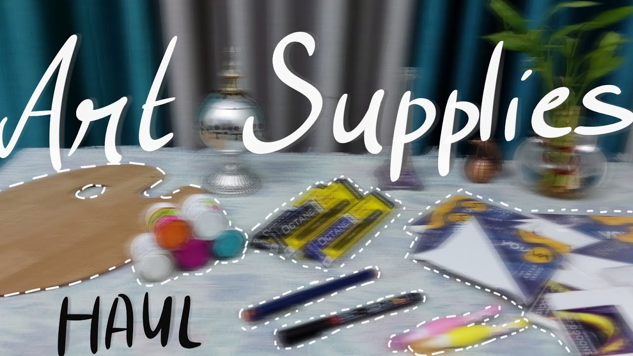 ART SUPPLIES HAUL 😊 🤗 Inkarto Haul Stationery haul swatches