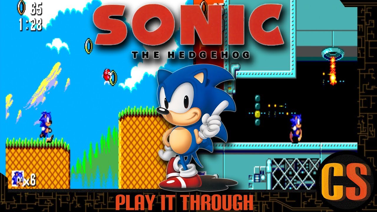 SONIC – THE HEDGEHOG (1991, Master System)