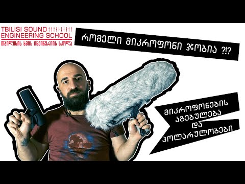 Tbilisi Sound Engineering School - მიკროფონები
