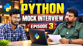 Python Mock Interview Episode  - 3 | Test Your Interview Skills | Python Training Institute In Hyd