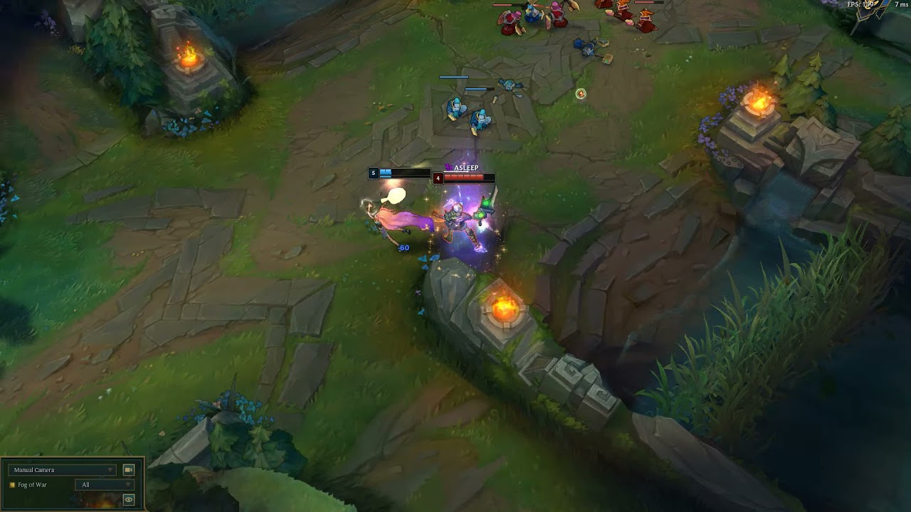 Riven solokills smurf Zoe in lane before Kayn could gank CLASH