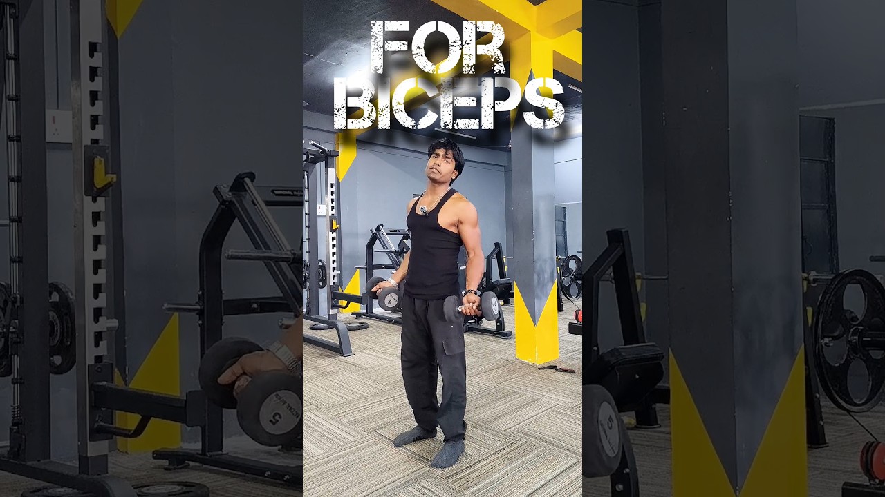 Тренировка бицепсов в спортзале. Тренировка спины и бицепсов в спортзале.