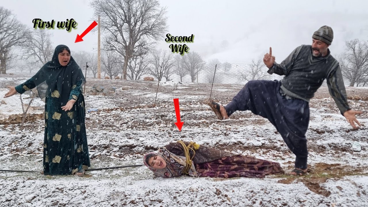 Tension between spouses: husband's hatred of  scond wife and trying to get her out of his life🔥🌨️❄️⛄