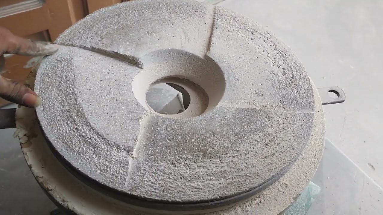 Aata Chakki kese tik kre gar pe hi aata Chakki me pattar ki setting और gisai kese kre आटा चक्की टिक