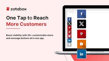 Zotabox Social Sharing Buttons – Turn Visitors into Promoters