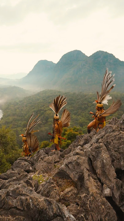 So Cool That People Think It's AI 😳 (Dayak Kalimantan) #OverlandBorneo
