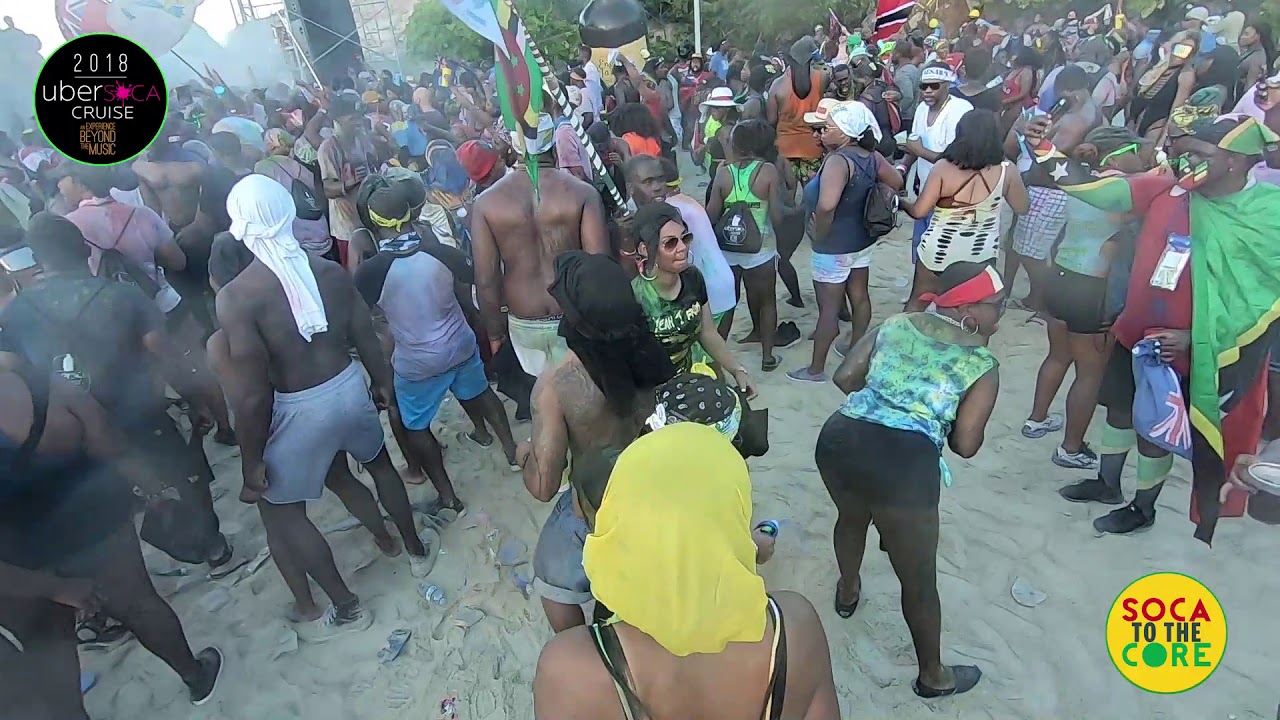 Uber Soca Cruise 2018   Day 3   Boat 1   Jouvert   Fete  1