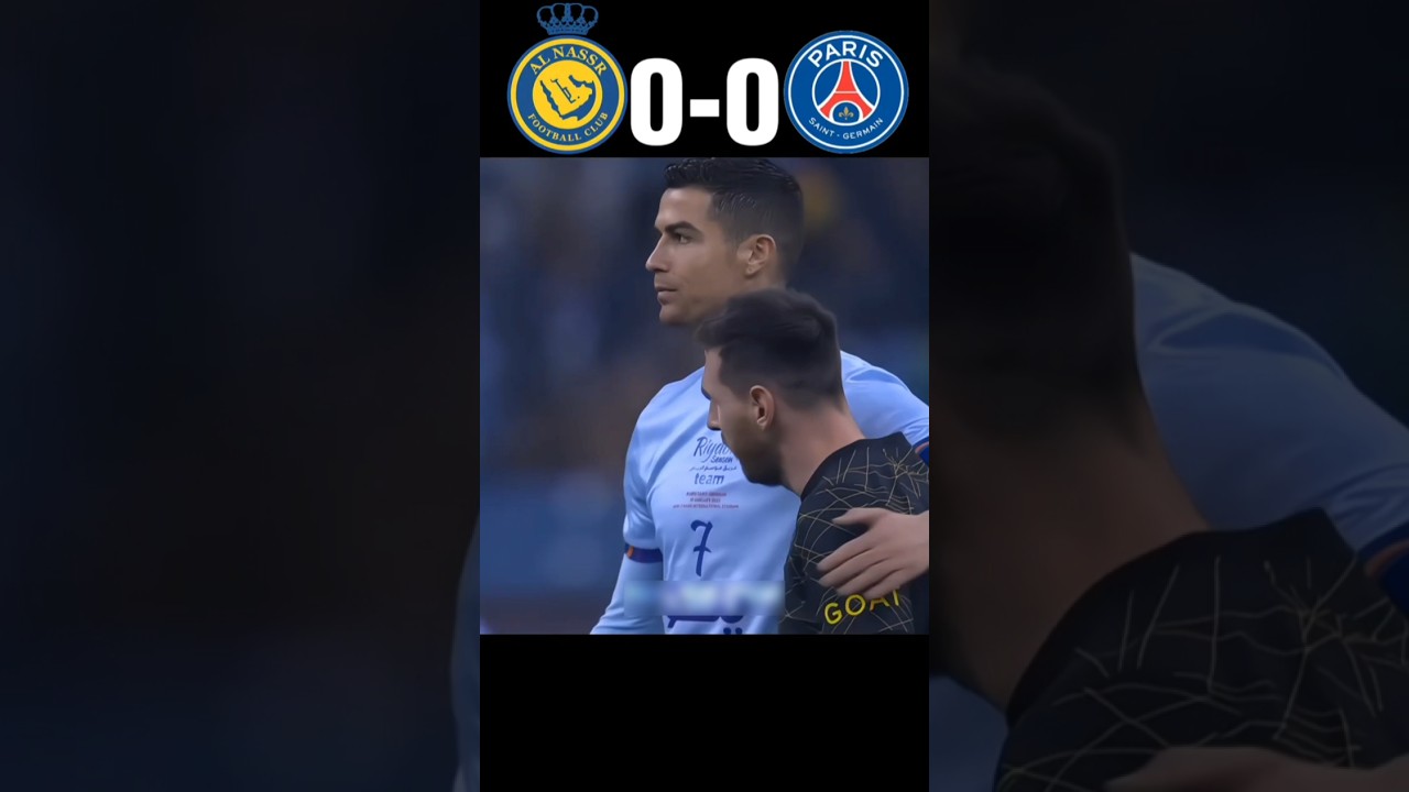 Al nassr vs Psg | Friendly match 2023#football#short - YouTube