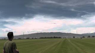Ron's reaction to flying a Widowmaker.