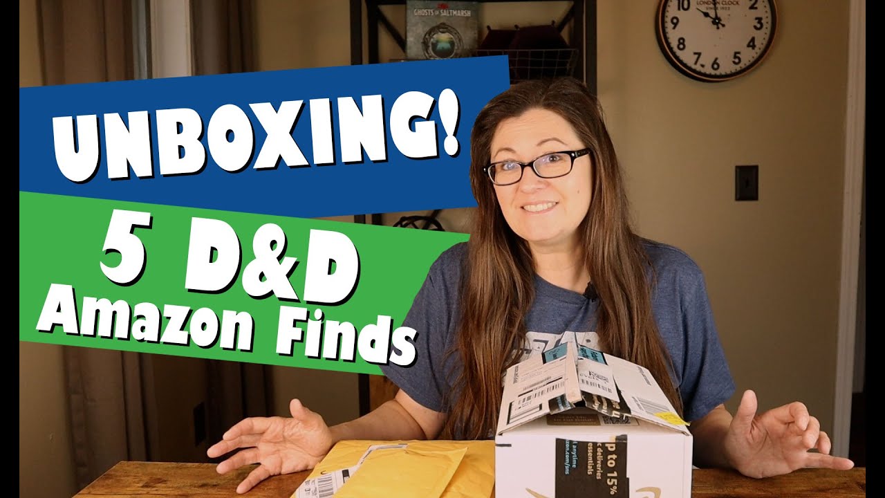UNBOXING - I went D&D Amazon Shopping! - 5 gift ideas under $20