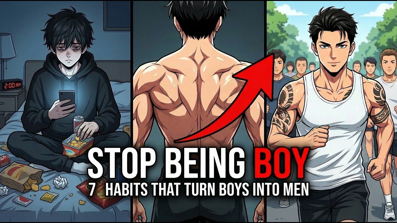 7 Habits That Kill the Boy and Turn You Into a Man (Neuroscience)