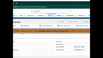 How to understand sentiment of your customer in Salesforce with AI