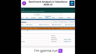 How to understand sentiment of your customer in Salesforce with AI