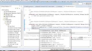 Create Java client for RESTful web service