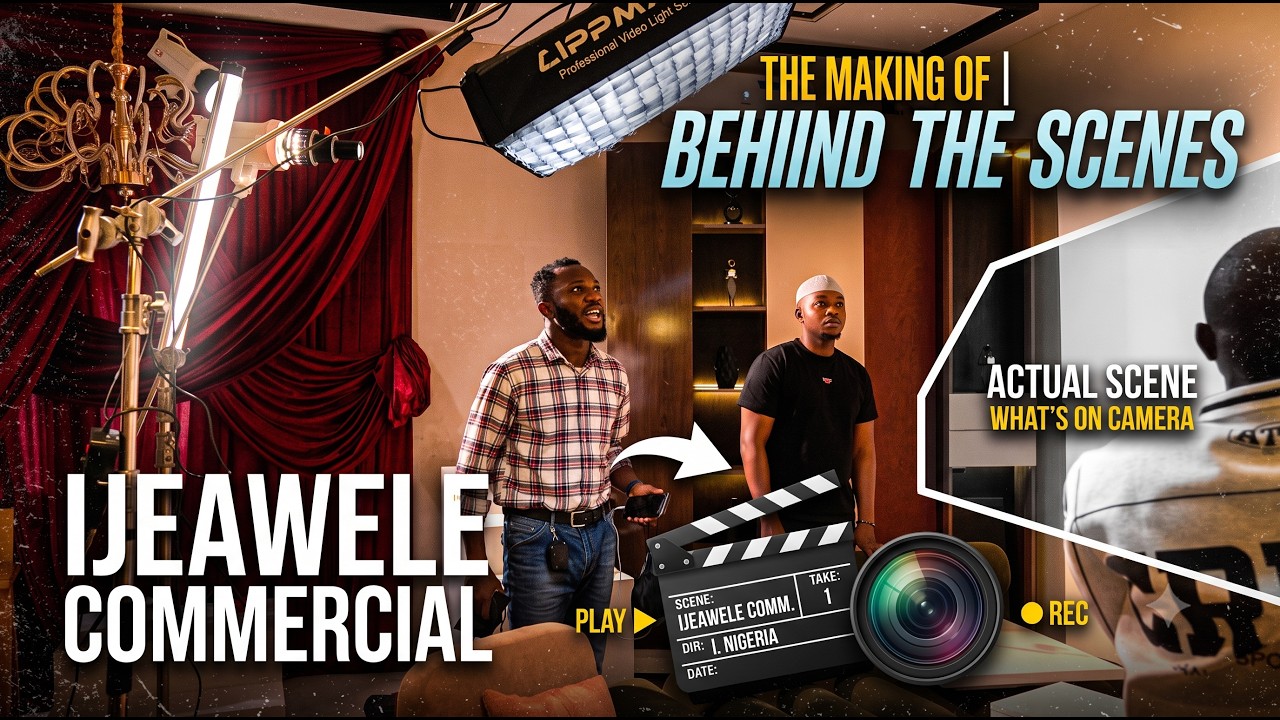The Making of the Ijeawele Commercial || Behind the Scenes