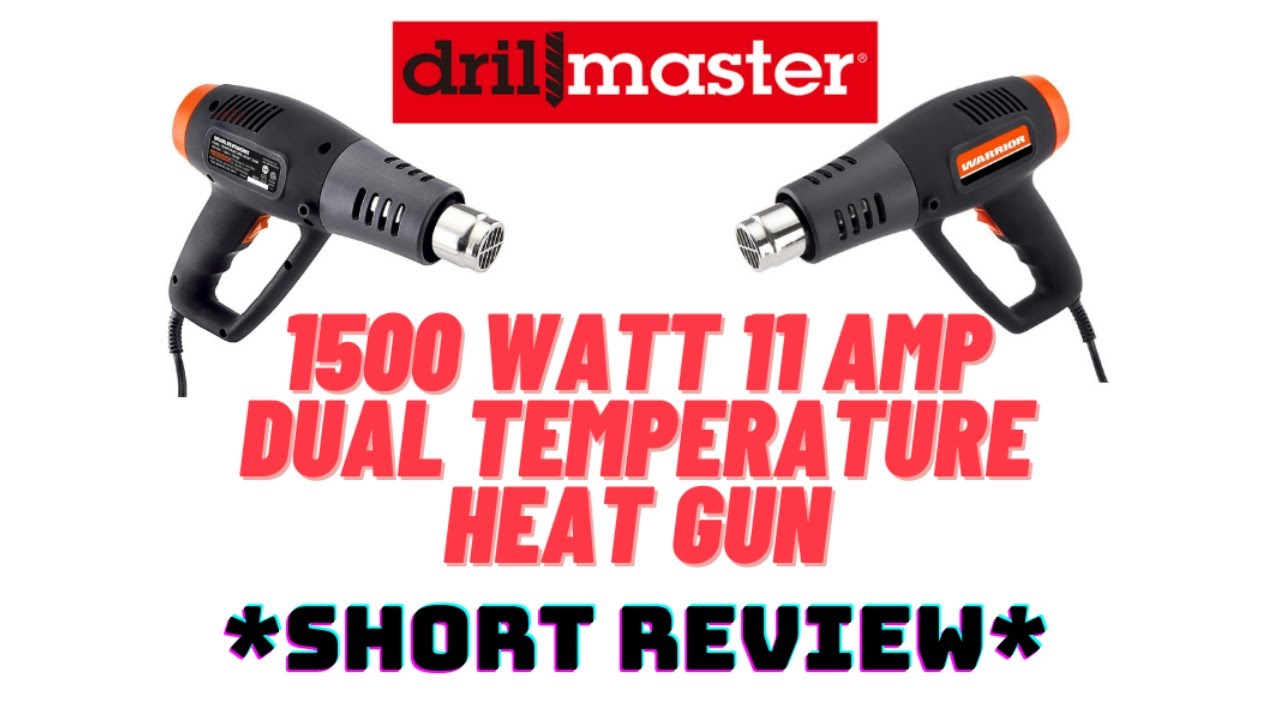 1500 Watt 11 Amp Dual Temperature Heat Gun