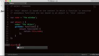 062 Object closures