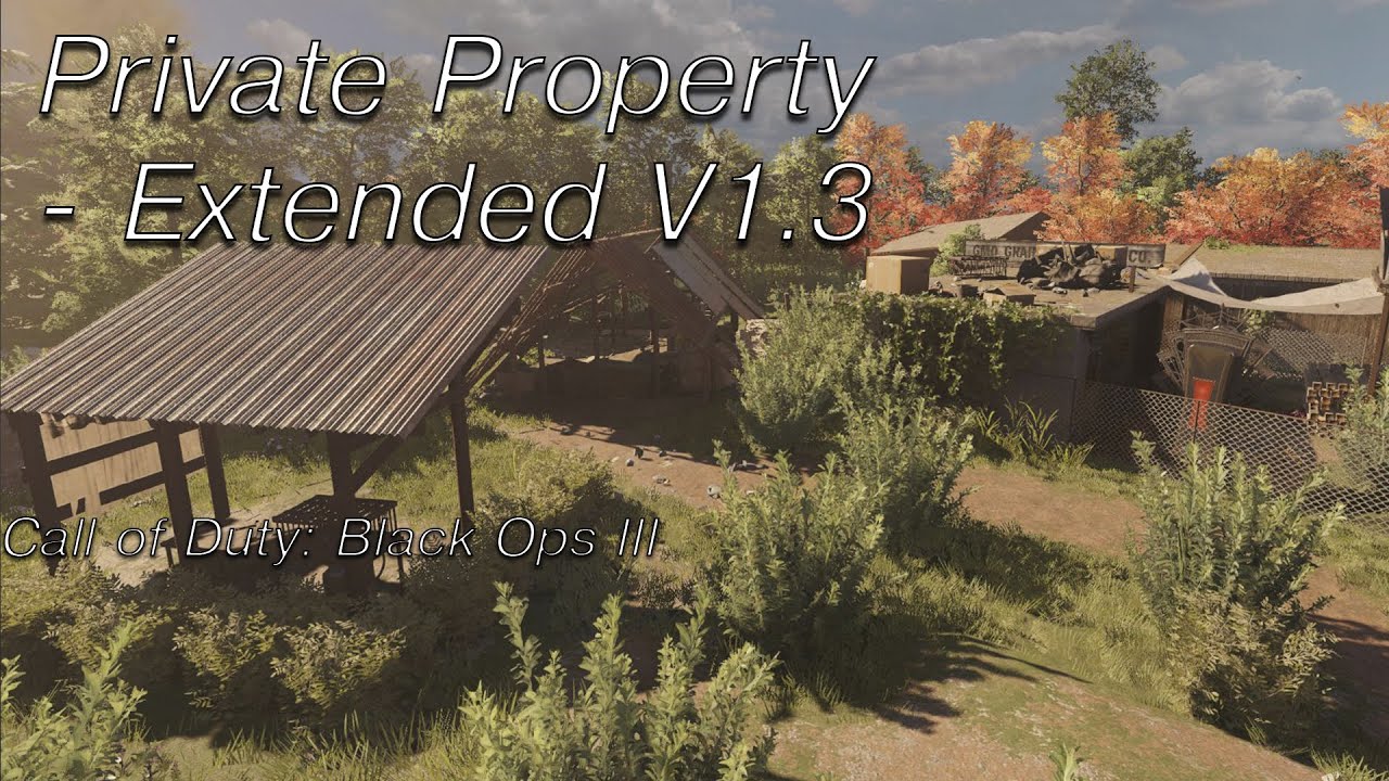 Call of Duty: Black Ops III Zombies (Private Property - Extended V1.3) Прохождение + Пасхалка