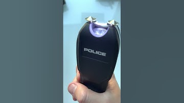 POLICE Stun Gun 2101 - Max Voltage Rechargeable With LED Flashlight & Siren Alarm