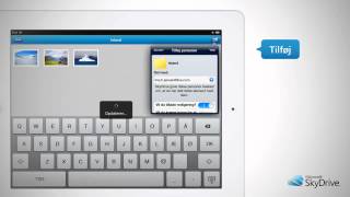 SkyDrive til iPad: Deling og tilladelser